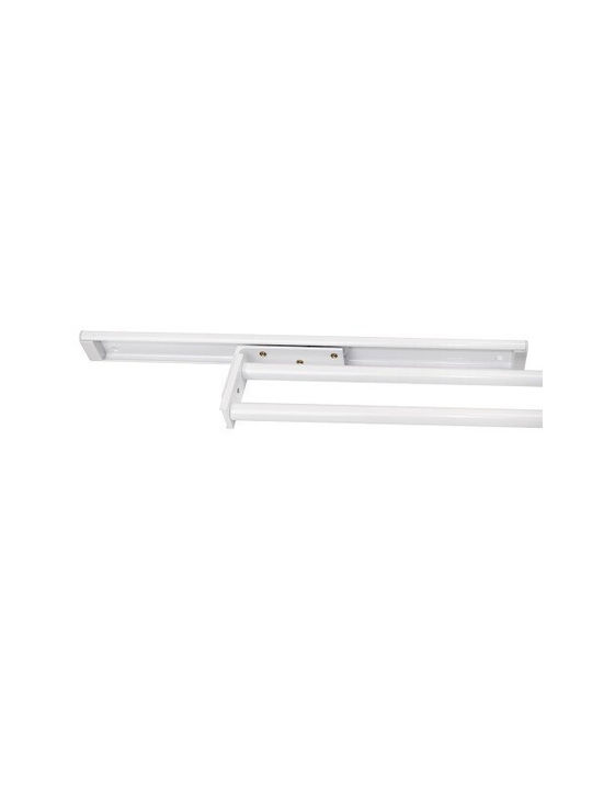 Emuca Κρεμάστρα Κουζίνας 31x9.4εκ. Λευκή