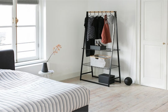 Brabantia Kleiderbügel Schwarz 118647 4Stück