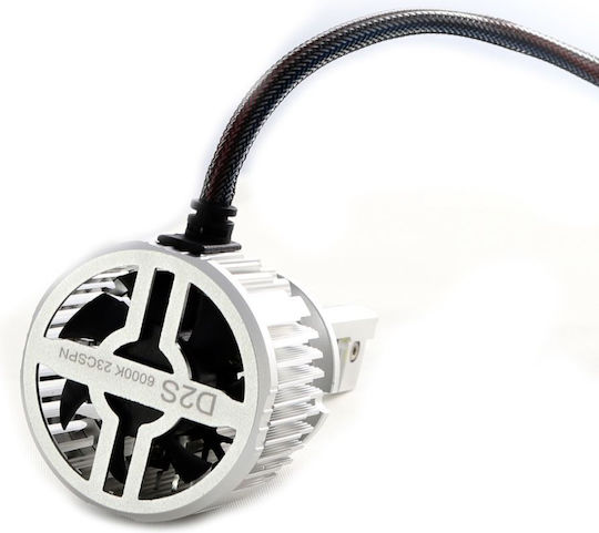 Lamps Car D2S / D2R Canbus LED 6000K Cold White 50W 2pcs