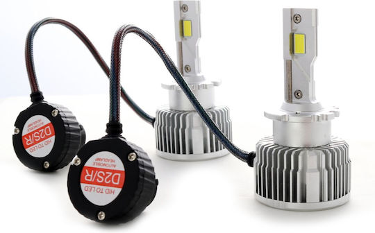 Lamps Car D2S / D2R Canbus LED 6000K Cold White 50W 2pcs