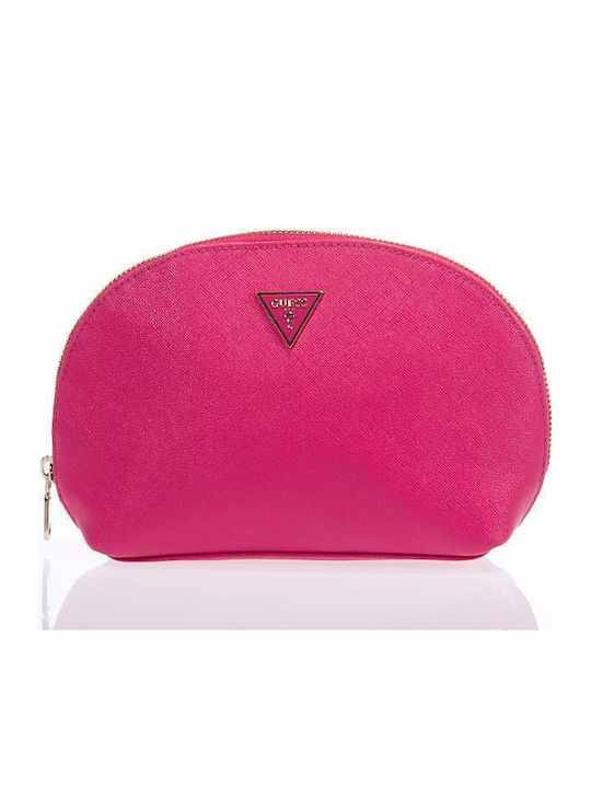Damen Necessaire Dome in Fuchsie Farbe
