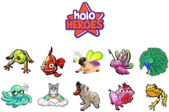 holotoyz Holo Heroes Augmented Reality Tattoos Kinder Tattoos