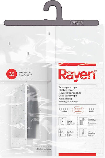 Rayen material textil Atârnare Husă pentru Haine 60x60x135cm 1buc
