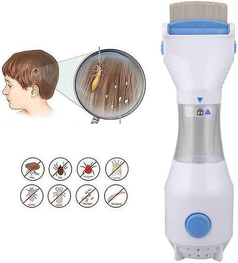 Electric Dog Comb for Flea Removal Blue