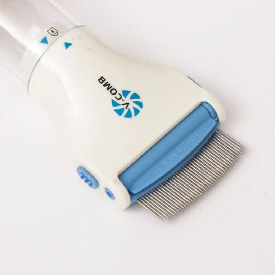 Electric Dog Comb for Flea Removal Blue