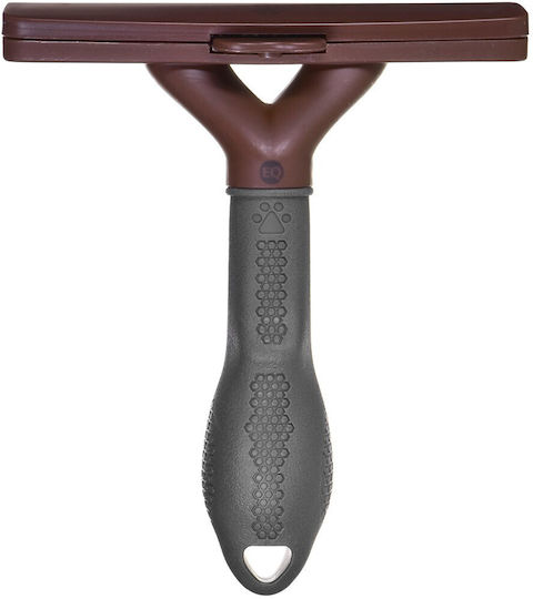 FURminator Pieptene Mici pentru câini cu părul lung cu Razor pentru Îngrijirea Blănii Violet