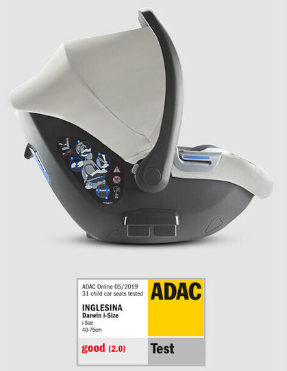 Inglesina Darwin Aptica Baby Car Seat i-Size Resort Blue 0-13 kg