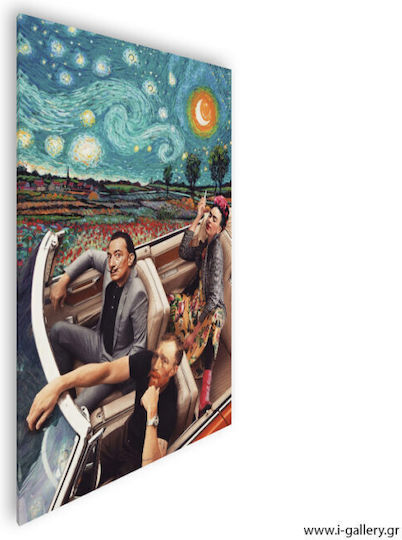 I-gallery Night Ride At Painting on Canvas 40x60cm