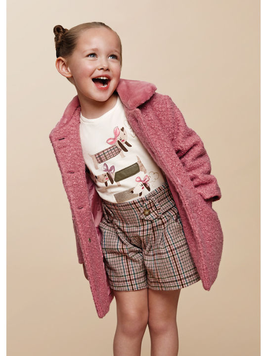 Kids' Coat Long Pink