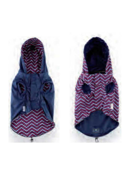 Zampa Blue Waterproof Dog Coat