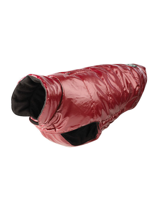Hunter Hundemantel Wasserdicht / Winddicht Rot mit Rückenlänge 78 cm.