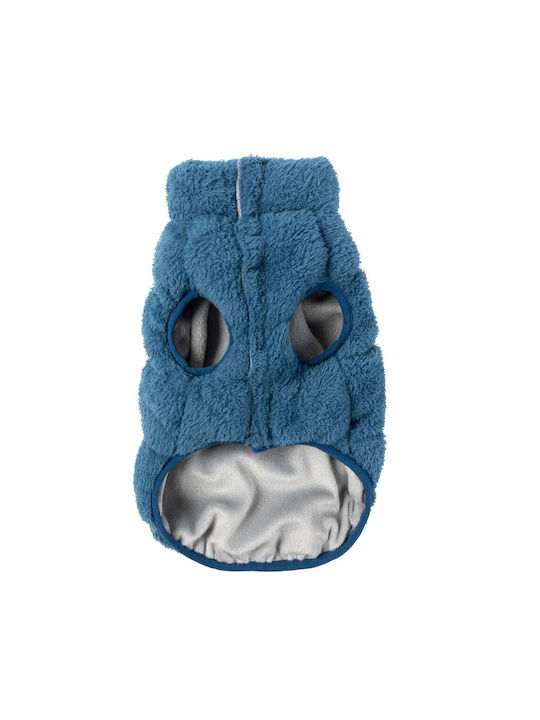 Fuzzyard Haine pentru câini Fleece Albastru Mare cu Lungimea Spateului 45 cm