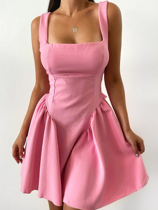DOT Summer All Day Mini Dress Pink