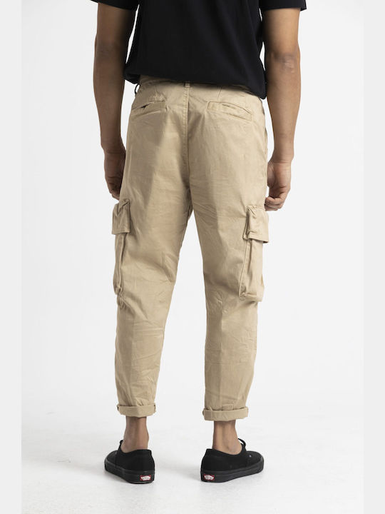 Cosi Jeans 61-FOSSE Men's Trousers Cargo Beige