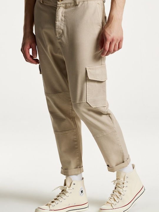 Dirty Laundry Men's Trousers Cargo Beige