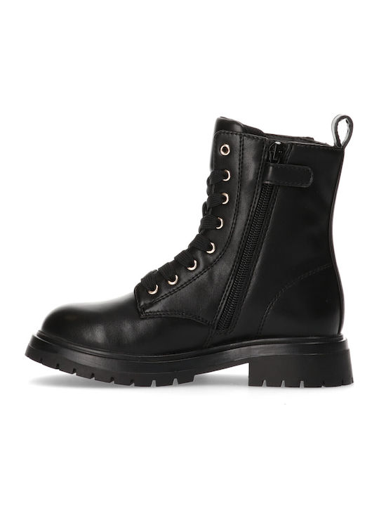 Kids Boots with Zipper Black