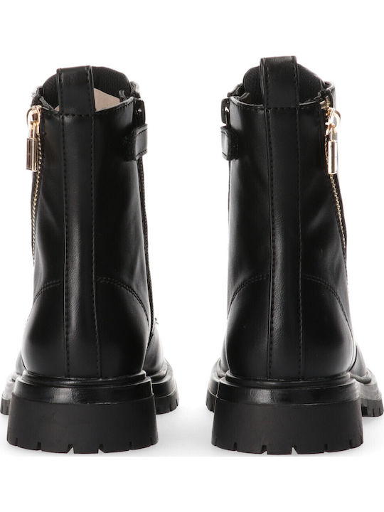 Kids Boots with Zipper Black