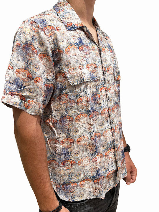 Short-sleeved Shirt Blue