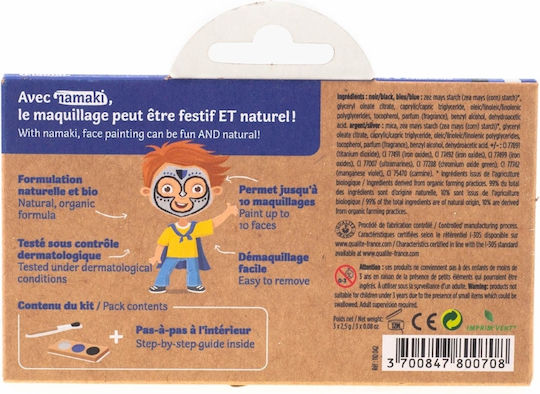 Pictură Facială de Carnaval 2.5gr Multicolor 3buc