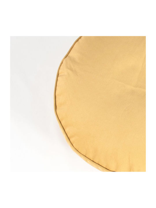 Bean Bag Chair Stool Yellow 60x20x20cm POFF-M-A028