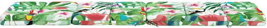 vidaXL Waterproof Sunbed Cushion with Backrest Multicolour 2 Pieces 55x180cm