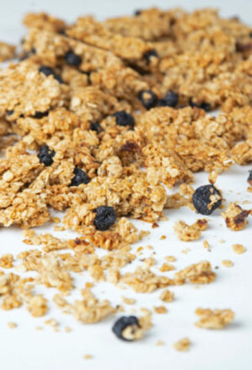 Phil's Granola Organic Granola Oats Lemon Blueberry Whole Grain 275gr