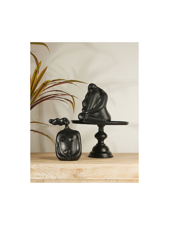 InTheBox Decorativ Statuetă din Polirășină Cheveu Black 2 8x5x20cm 1buc