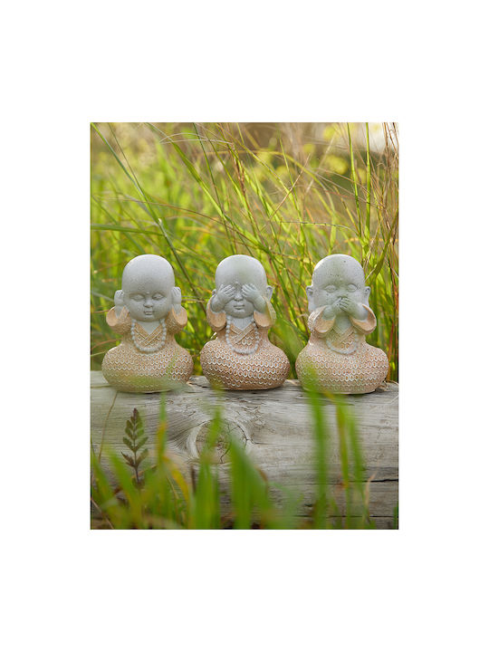 InTheBox Decorative Buddhas Polyresin Bulu 9.5x7.5x13cm 3pcs