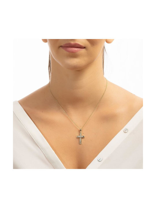 Eforo Femeiesc Aur Cruce 14K