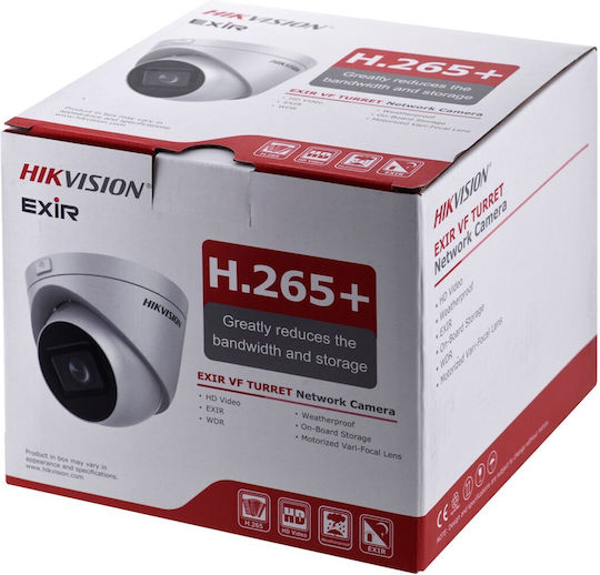 Hikvision DS-2CD1H43G0-IZ(C) IP Cameră de Supraveghere Full HD+ 4MP Rezistentă la apă cu Lentilă 1.6mm