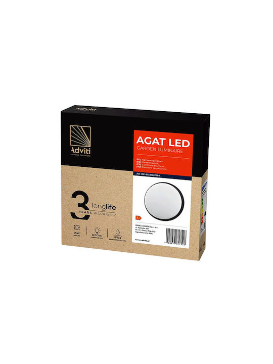 Redled Стенен Външен Плафон LED IP54 15W с Естествено бяло Светлина