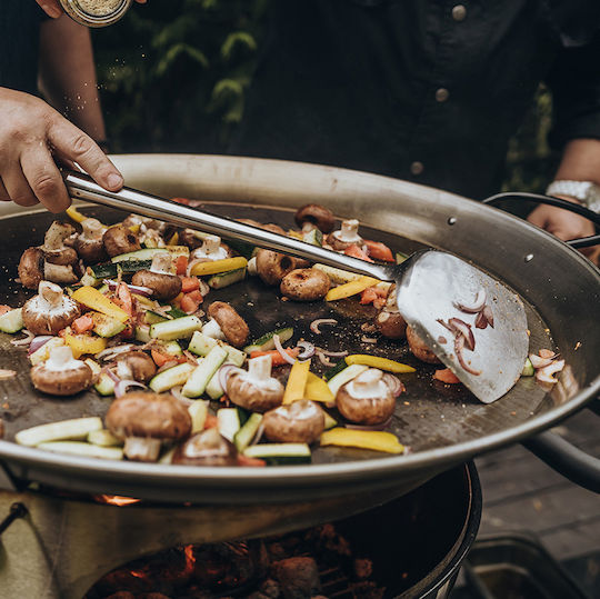 Moesta BBQ Ρηχή Κουτάλα Κουζίνας Ανοξείδωτη