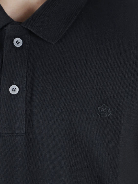 Short Sleeve Black Polo Shirt