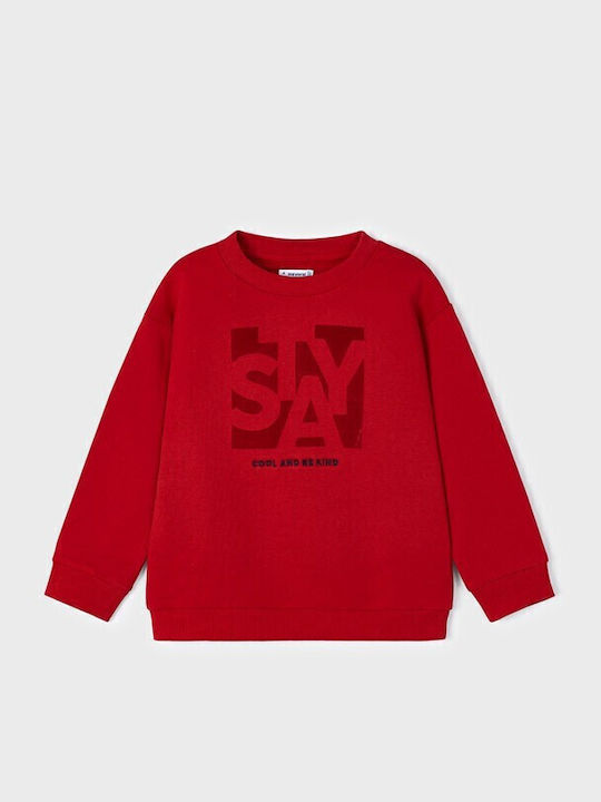Kids Sweatshirt Red Stay