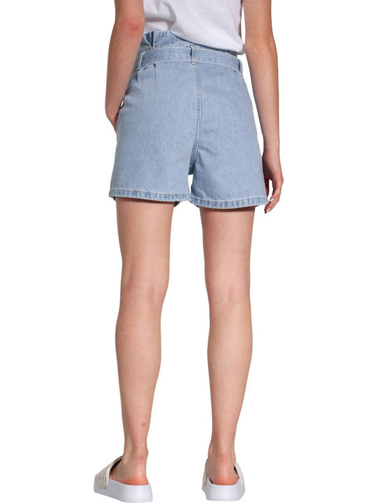Women's Jean High-waisted Shorts Blue