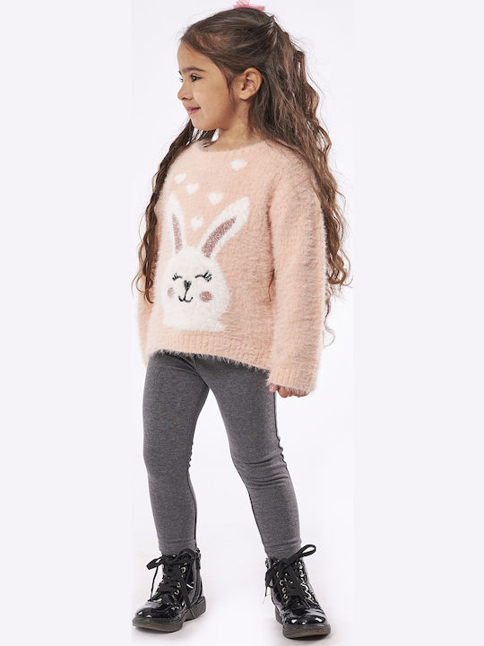 Kids' Sweater Long Sleeve Pink