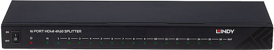 Lindy Port HDMI 4K60 HDMI Splitter 38239