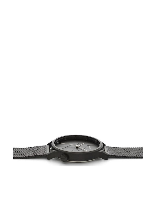 Komono Winston Men's Watch 41.8mm Battery with Black Stainless Steel Strap