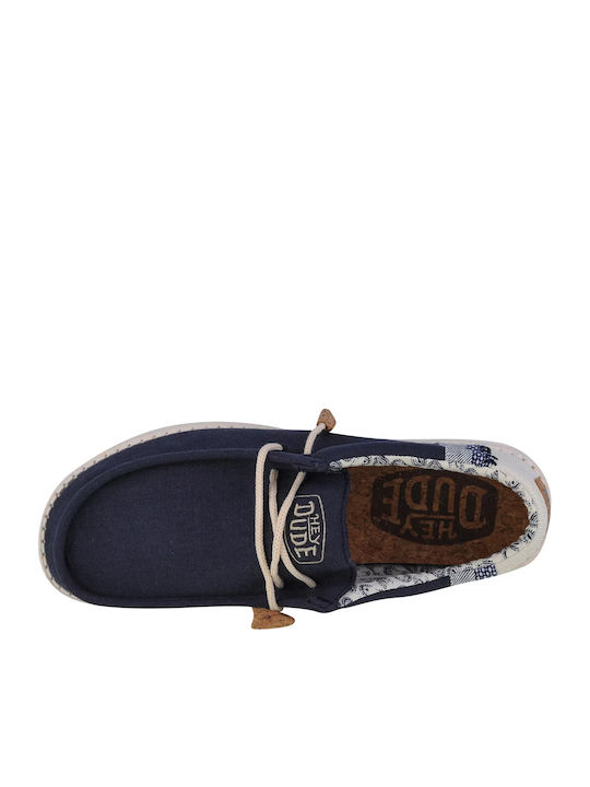 Wally Men's Moccasins Blue