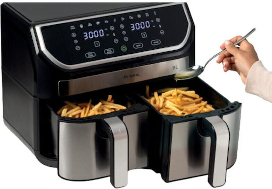 Ariete Dual Metal 4625 Air Fryer 9lt Silver