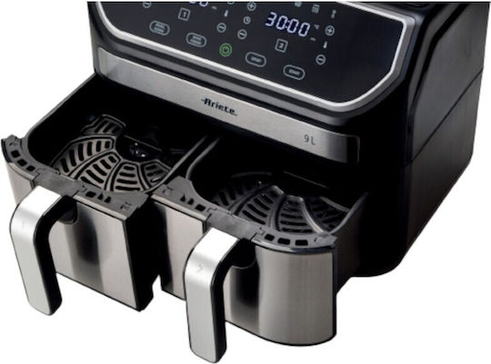 Ariete Dual Metal 4625 Air Fryer 9lt Silver