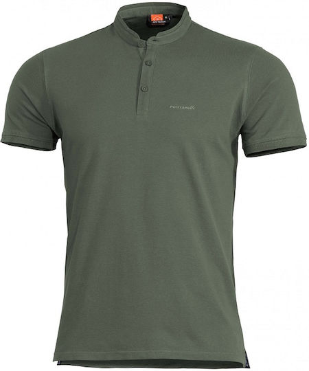 Pentagon Levantes Henley T-shirt Camo Green