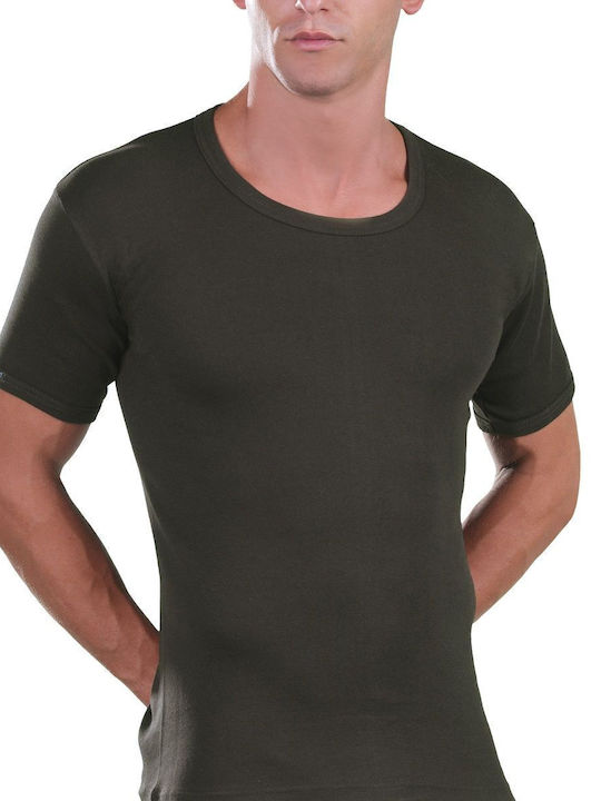 Lord Men's Short Sleeve Undershirt Green