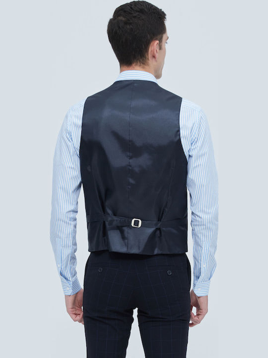 Herrenweste Blau