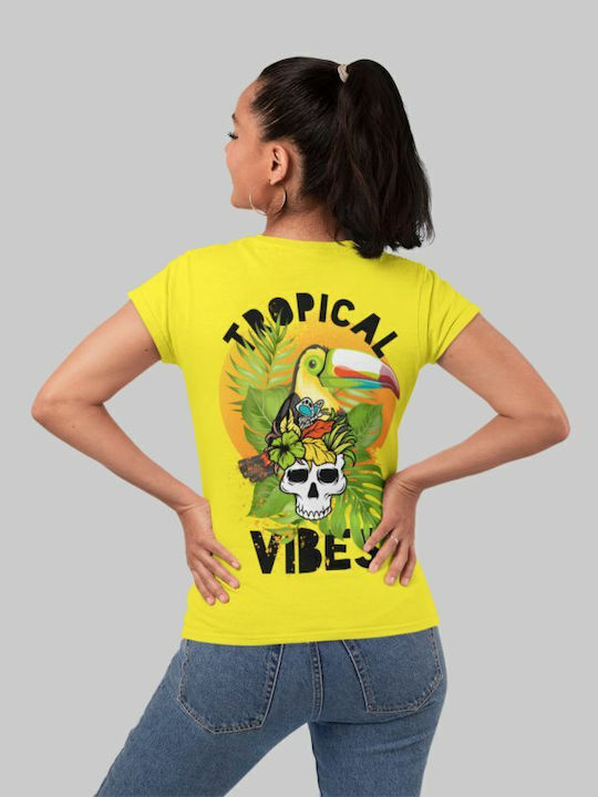 TKT T-shirt Yellow Cotton