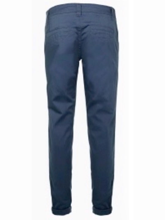 Urban Damen Stoff Hose Blau