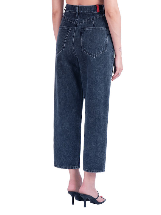 Salt & Pepper Jeans Ψηλόμεσο Γυναικείο Jean Παντελόνι Γκρι Skroutz.gr