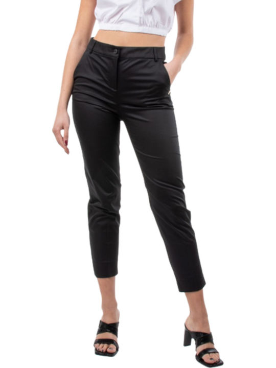 Women's Fabric Trousers Black