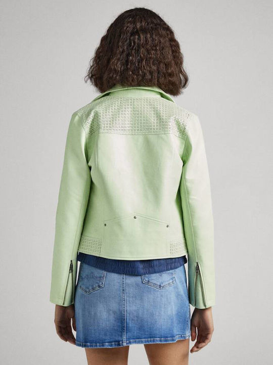 Γυναικείο Biker Jacket Πράσινο
