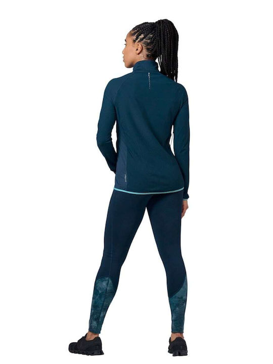 Zeroweight Warmer Softshell Damen Jacke Marineblau